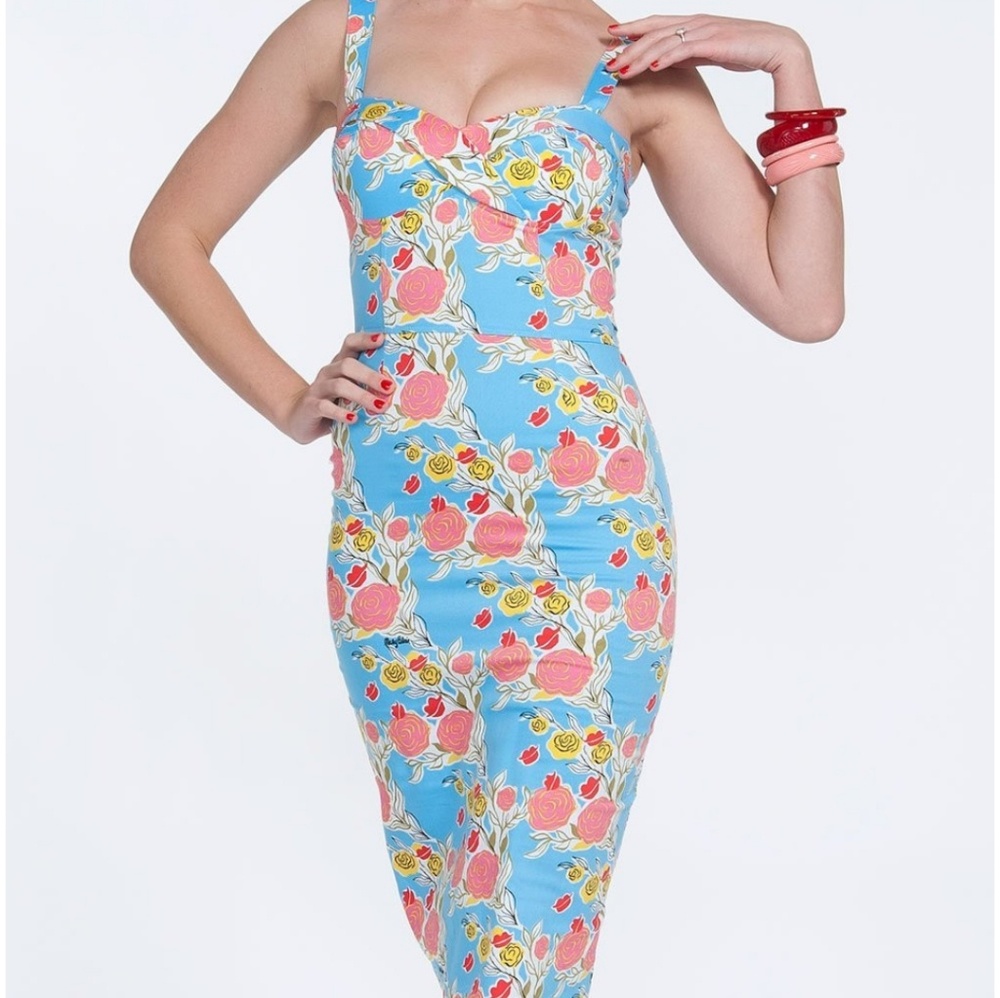 -SOLD-Pinup Couture: Mary Blaire "Vamp" Dress
